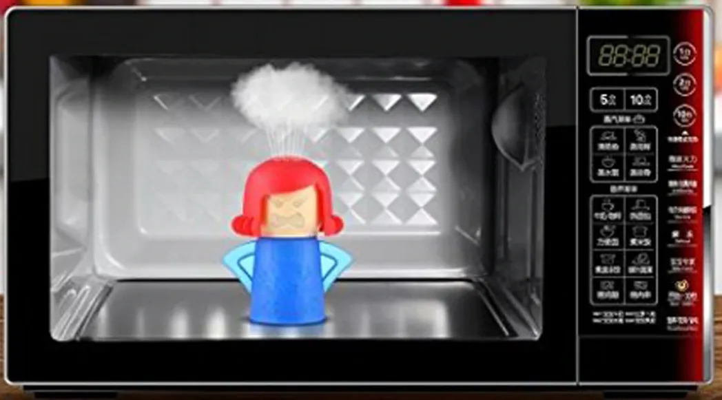 Angry Mama Microwave Oven Steamer - MICROVISOR® Extension Hood