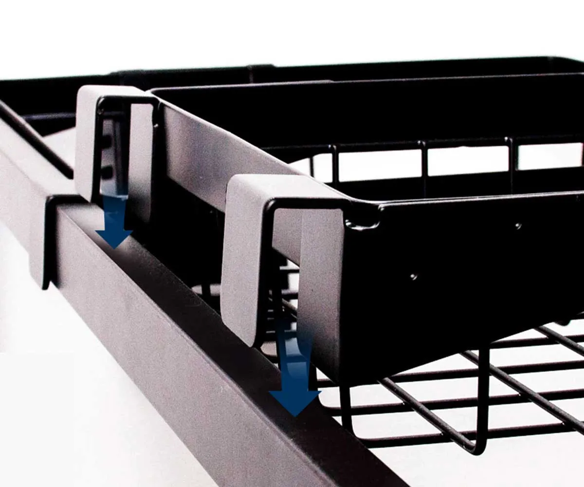 Rackifier Space-Saving Kitchen Rack - MICROVISOR® Extension Hood