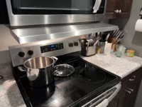 Customer installed hood