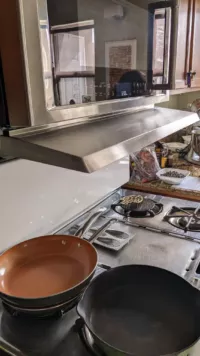 Customer installed hood